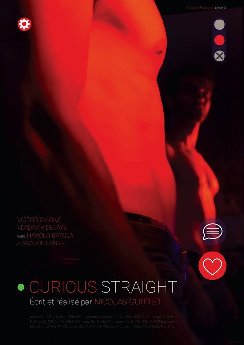 Movie poster for Curious Straight (2019)