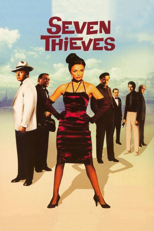 Movie poster for Seven Thieves (1960)