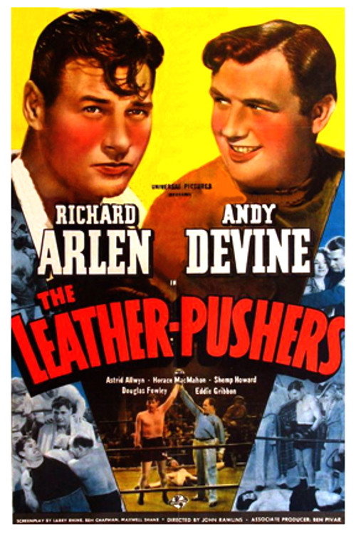 Movie poster for The Leather Pushers (1940)