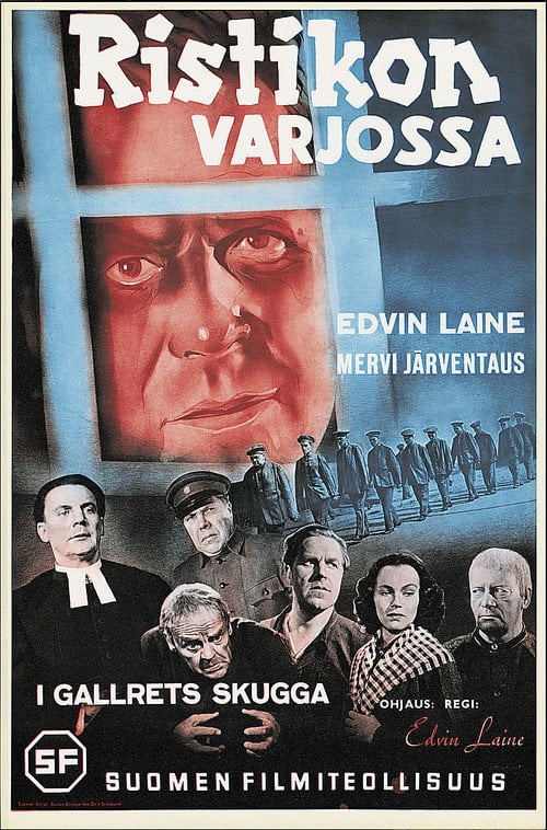 Movie poster for Ristikon varjossa (1945)