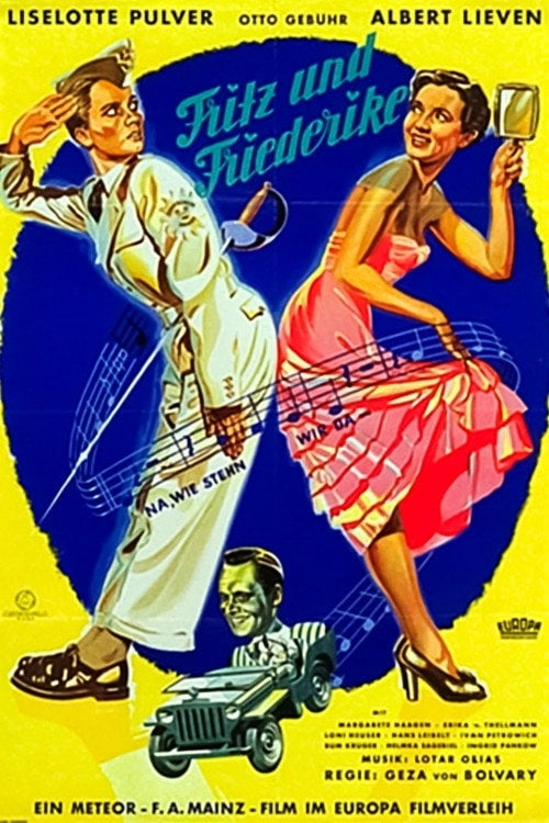 Movie poster for Fritz und Friederike (1952)