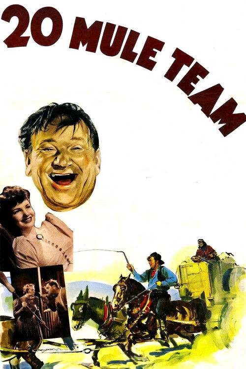 Movie poster for 20 Mule Team (1940)