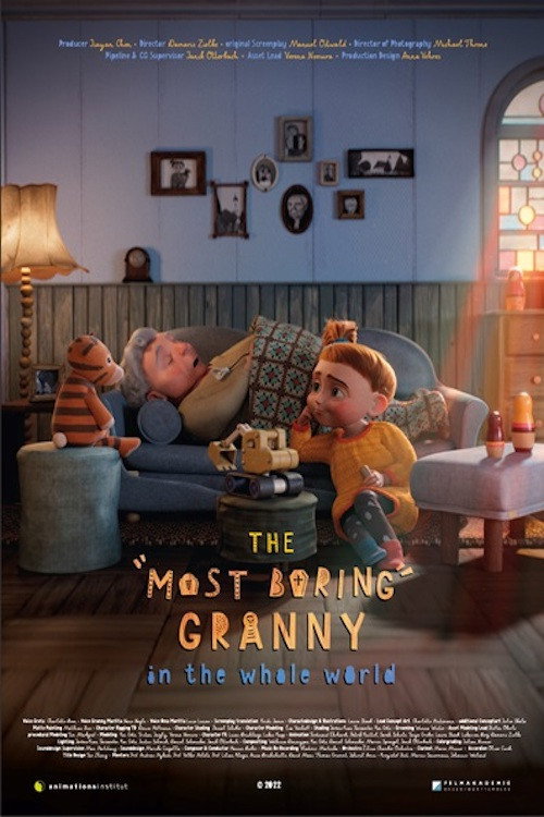 Movie poster for The Most Boring Granny in the Whole World (2022)