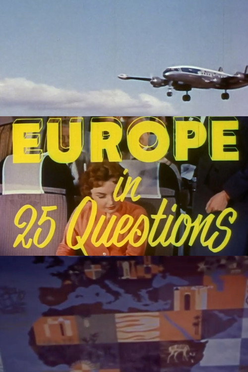 Movie poster for Europe in 25 Questions (1956)