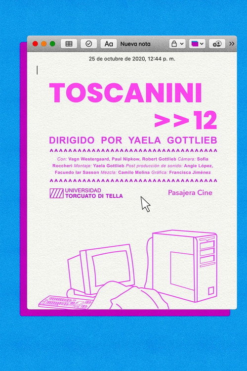 Movie poster for Toscanini 12 (2020)