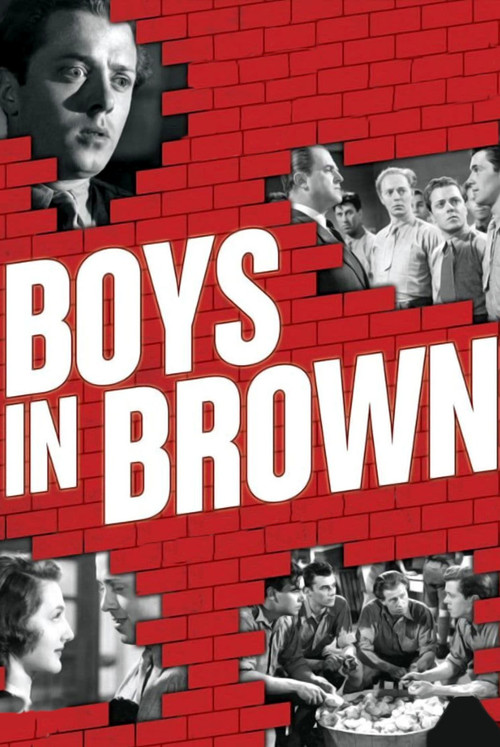 Movie poster for Boys in Brown (1949)