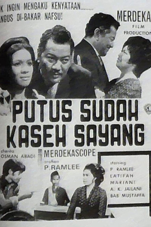 Movie poster for Putus Sudah Kaseh Sayang (1971)