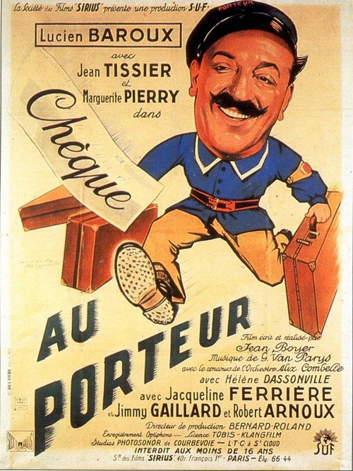 Movie poster for Bearer Check (1941)