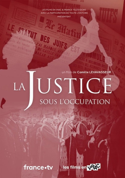Movie poster for La Justice sous l'Occupation (2024)