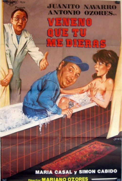 Movie poster for Veneno que tú me dieras (1989)