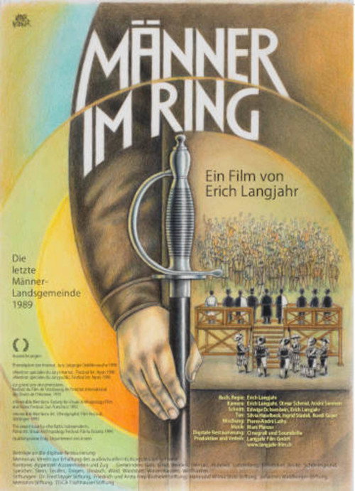 Movie poster for Men in the Ring (1990)