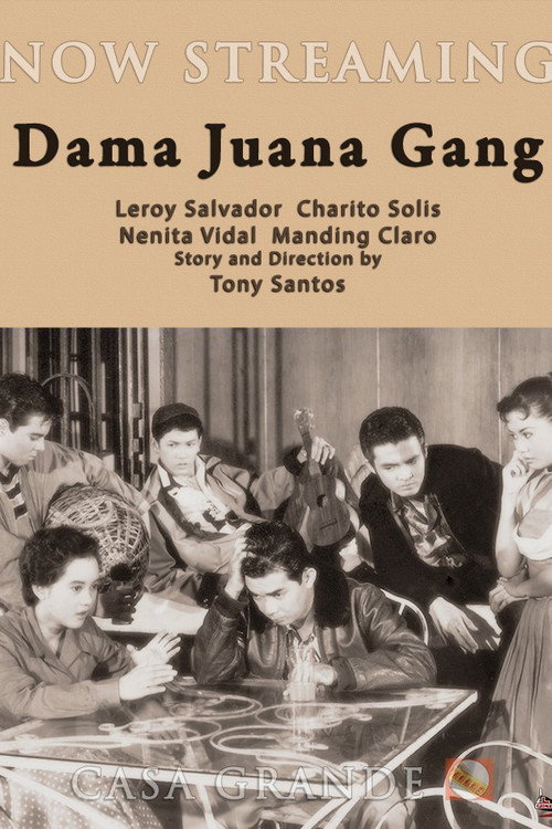 Movie poster for Dama Juana Gang (1956)