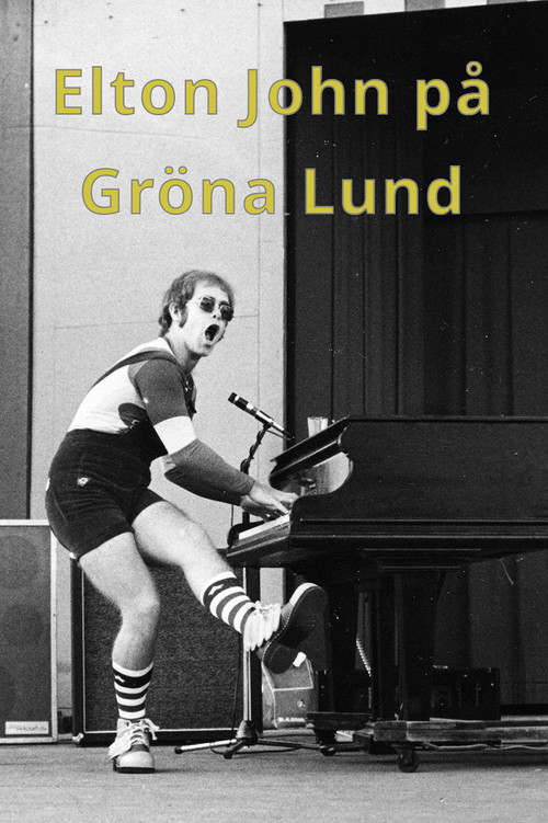 Movie poster for Elton John in Stockholm (1971)