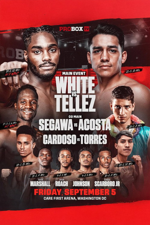 Movie poster for Jordan White vs. Rene Tellez Giron (2025)