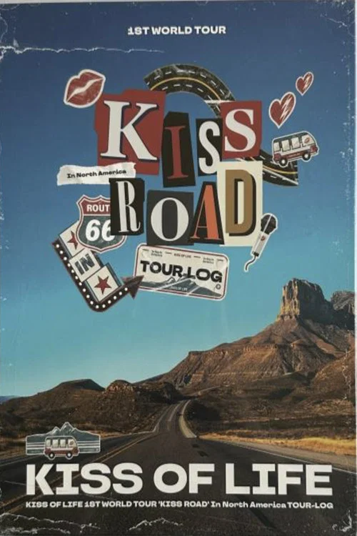 Series poster for Kiss Road NA TOUR-LOG (2025)