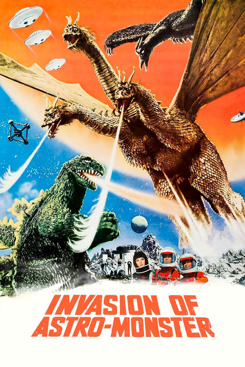 Movie poster for Invasion of Astro-Monster (1965)