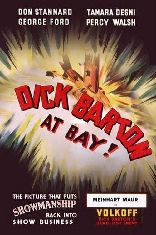 Movie poster for Dick Barton at Bay (1950)