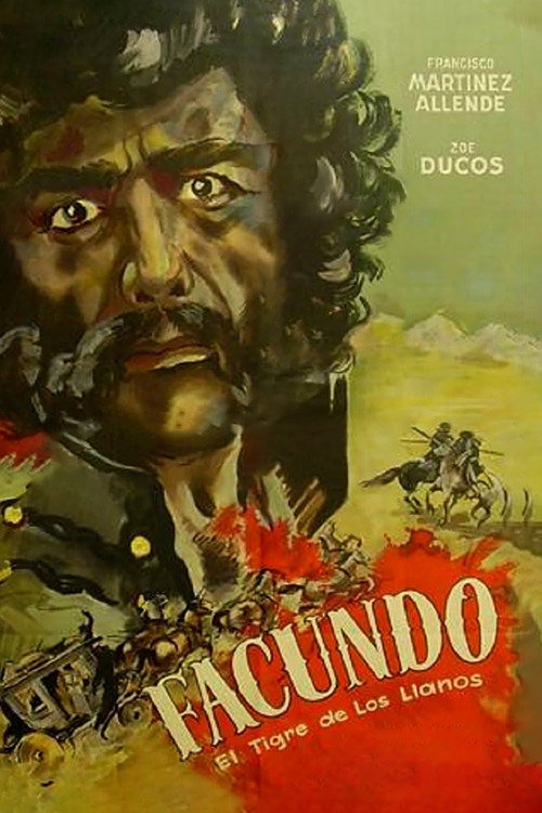 Movie poster for Facundo, el tigre de los llanos (1952)