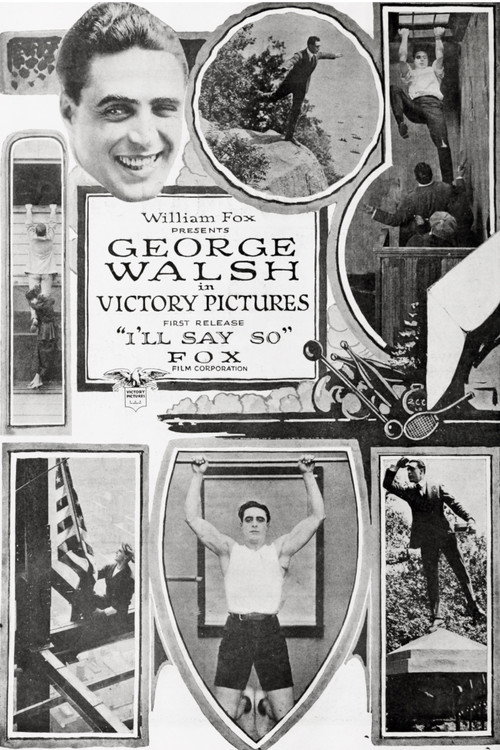 Movie poster for I'll Say So (1918)