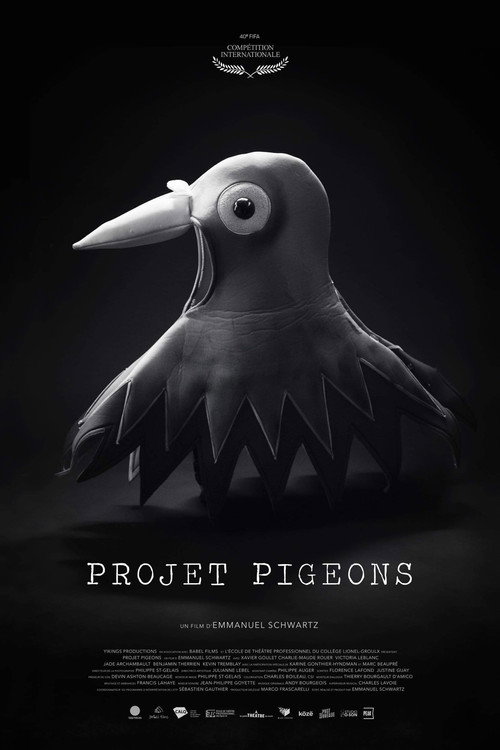 Movie poster for Projet Pigeons (2022)