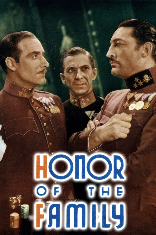 Movie poster for Honor of the Family (1931)