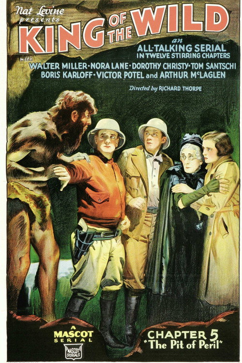 Movie poster for King of the Wild (1931)