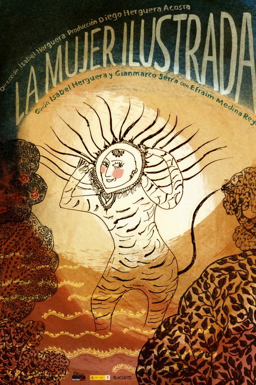 Movie poster for The Illustrated Woman (2023)