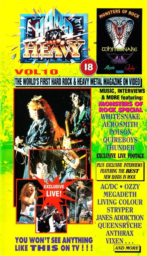 Movie poster for Hard 'N Heavy Volume 10 (1991)
