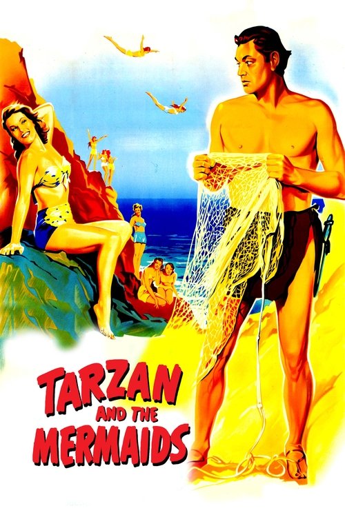 Movie poster for Tarzan and the Mermaids (1948)
