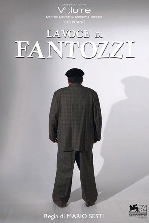 Movie poster for La voce di Fantozzi (2017)