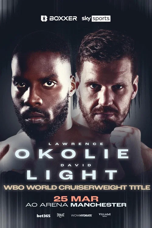 Movie poster for Lawrence Okolie vs. David Light (2023)