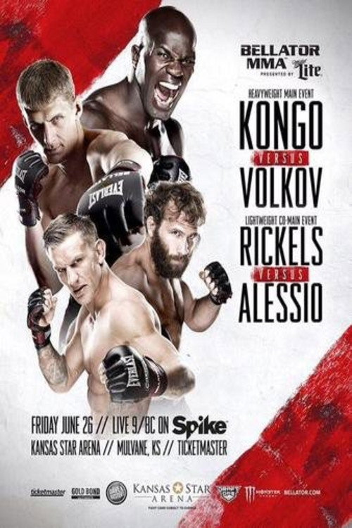 Movie poster for Bellator 139: Kongo vs. Volkov (2015)