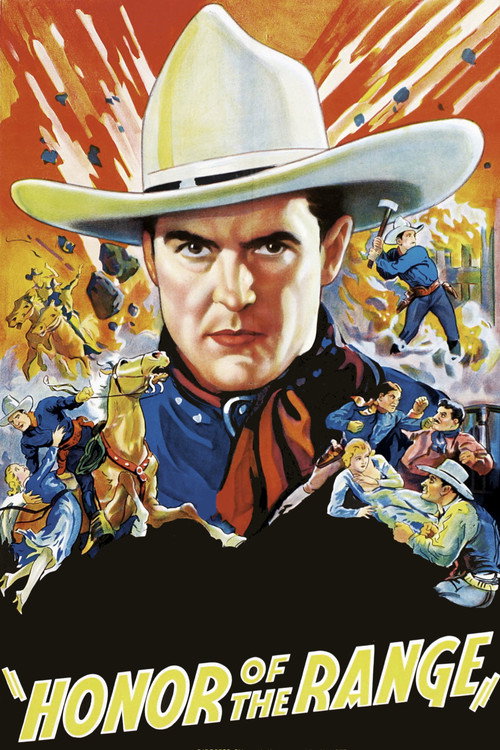 Movie poster for Honor of the Range (1934)
