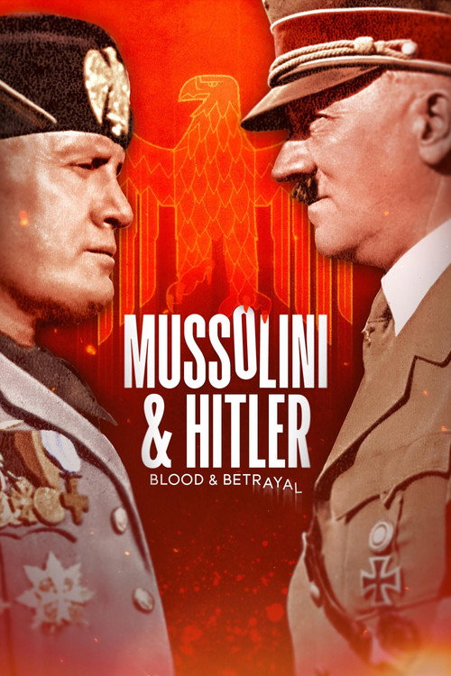 Movie poster for Mussolini & Hitler: Blood & Betrayal (2025)