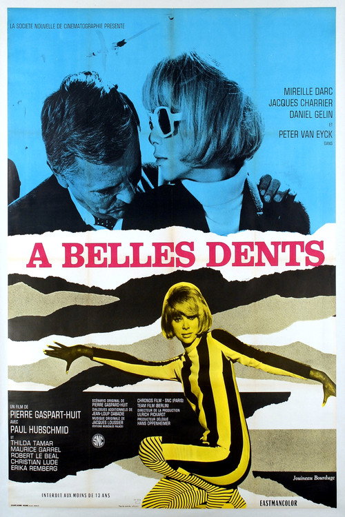 Movie poster for À belles dents (1966)