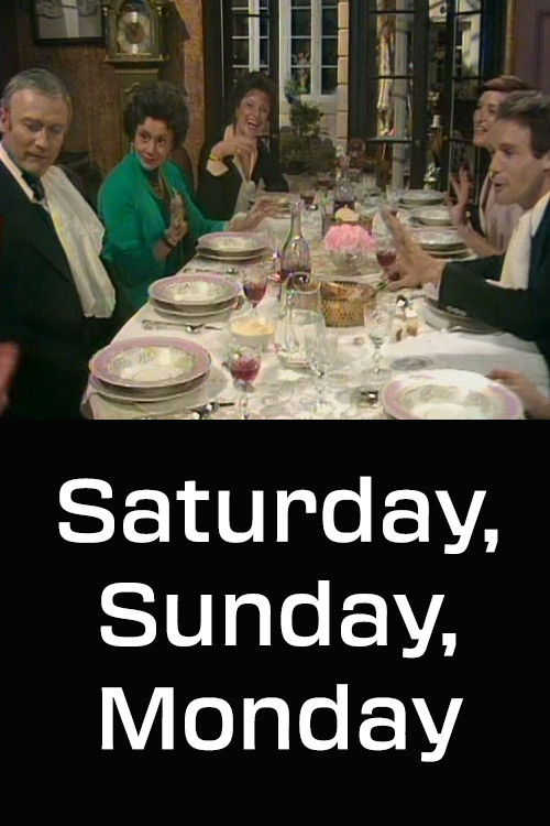 Movie poster for Saturday, Sunday, Monday (1978)