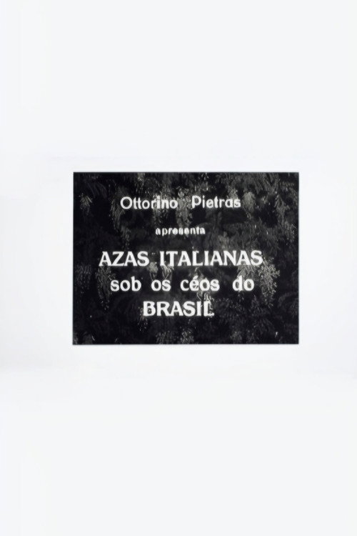Movie poster for Italian Wings Over the Skies of Brazil (1931)