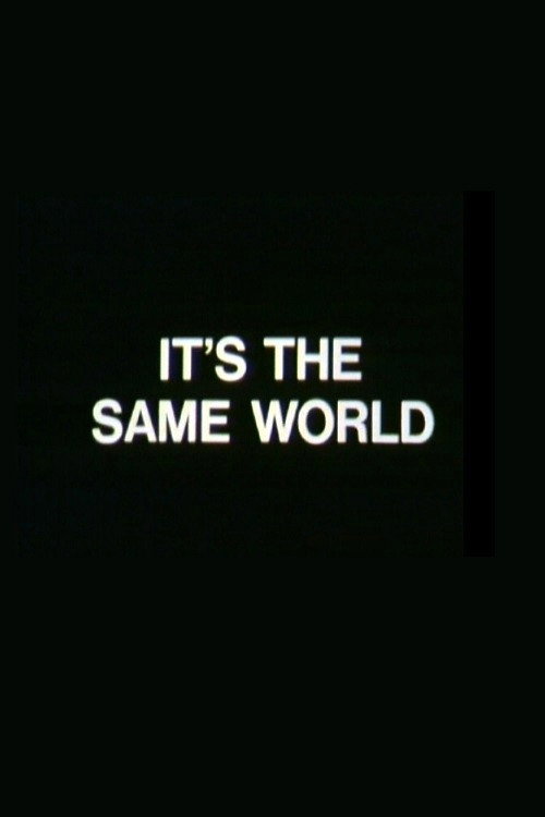 Movie poster for It's the Same World (1981)