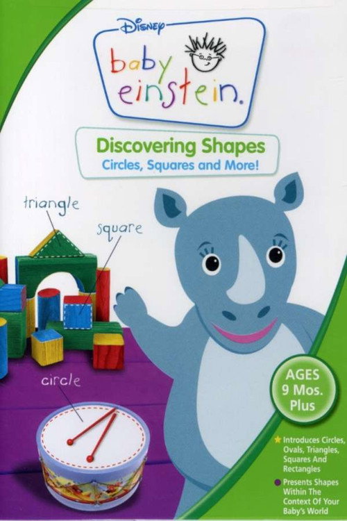 Movie poster for Baby Einstein: Discovering Shapes - Circles, Squares and More! (2007)