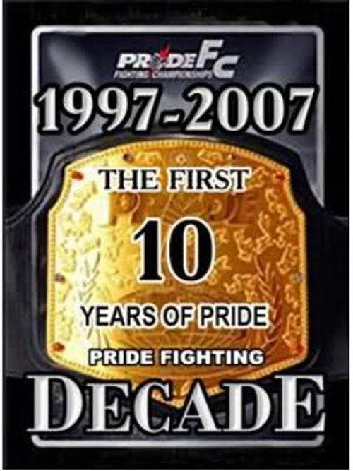 Movie poster for Pride Fighting Decade (2007)