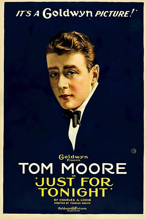Movie poster for Just for Tonight (1918)