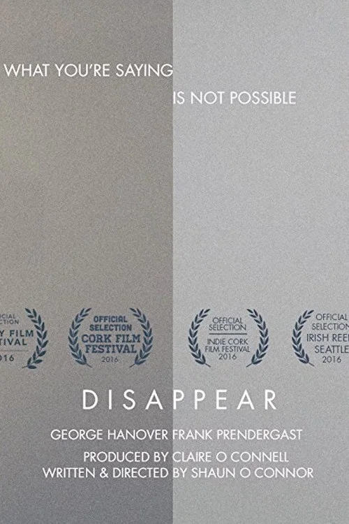 Movie poster for Disappear (2016)