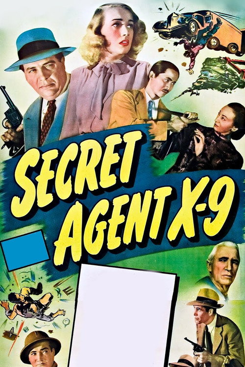 Movie poster for Secret Agent X-9 (1945)