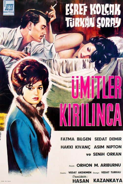 Movie poster for Ümitler Kırılınca (1962)
