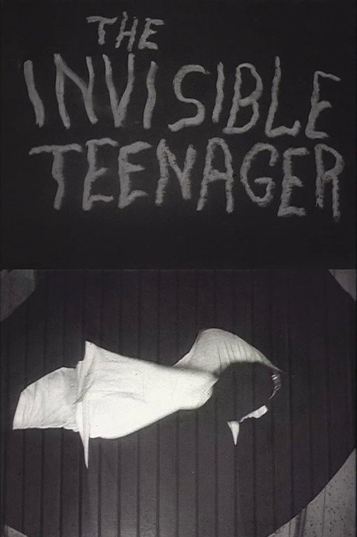 Movie poster for The Invisible Teenager (1962)