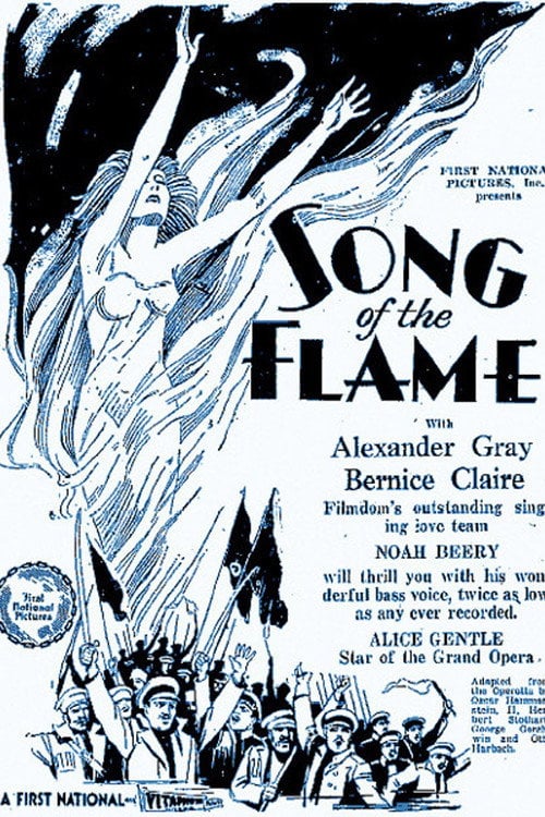 Movie poster for The Song of the Flame (1930)