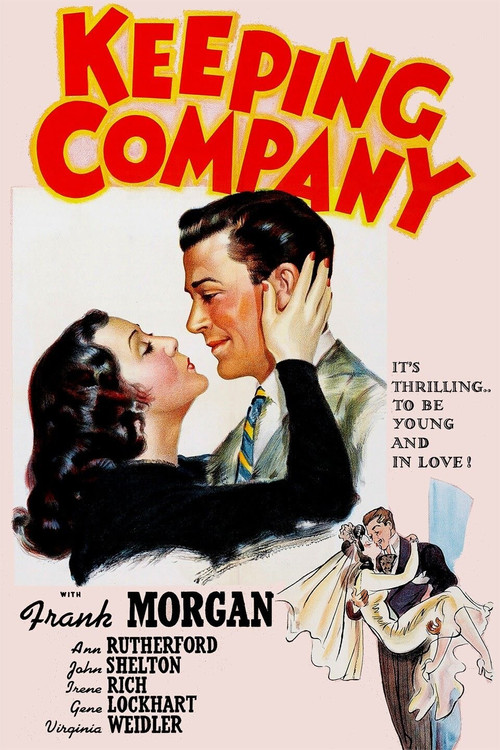 Movie poster for Keeping Company (1940)
