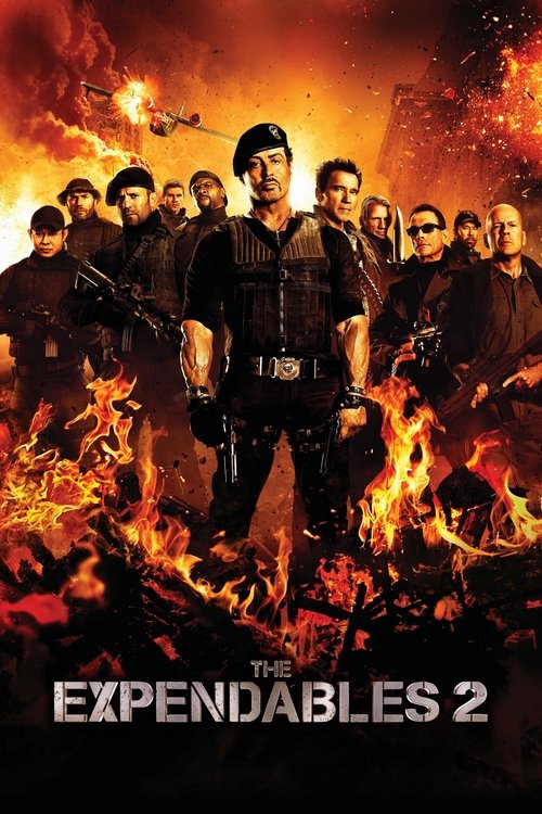 Movie poster for The Expendables 2 (2012)