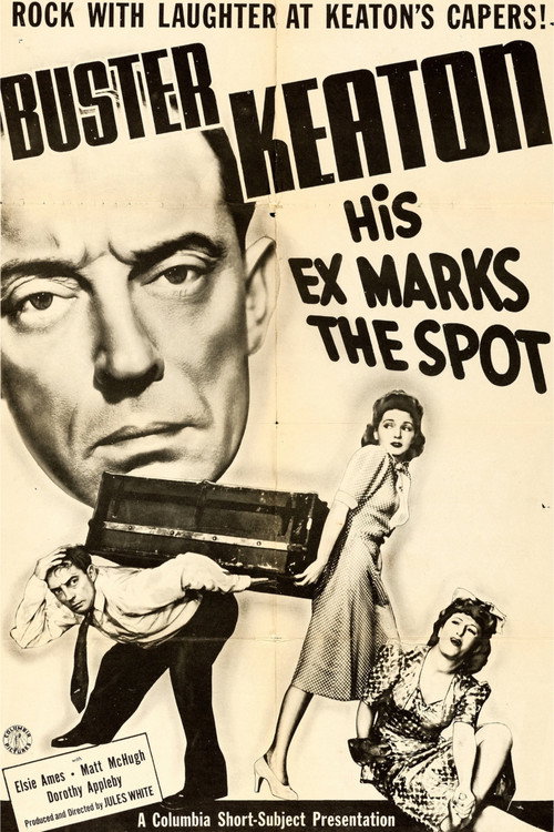 Movie poster for His Ex Marks the Spot (1940)