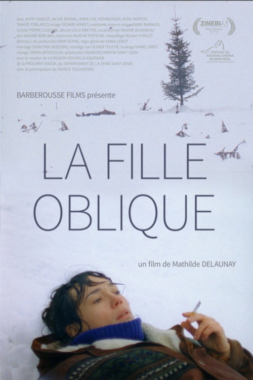 Movie poster for La Fille oblique (2020)